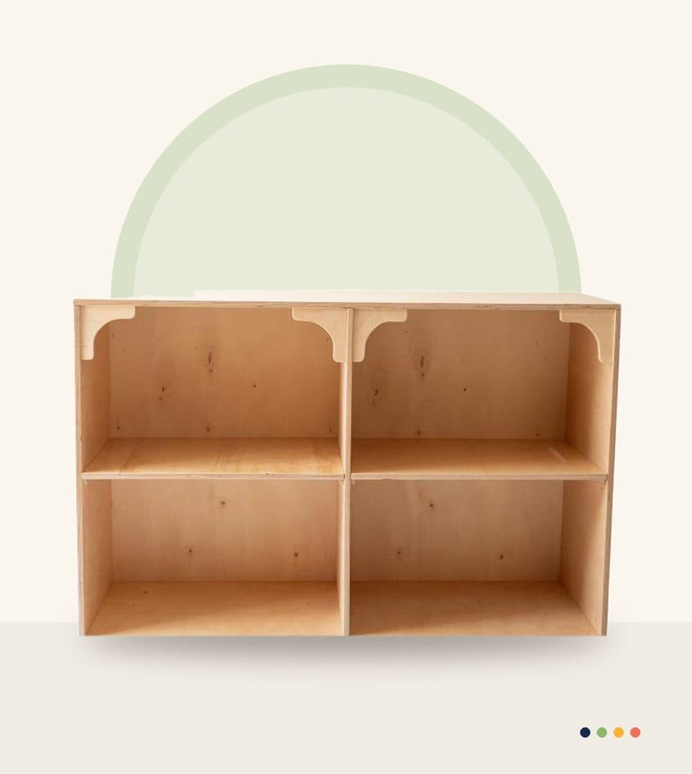 Dolap, Kitaplık ve Organizer — Montessori Raf