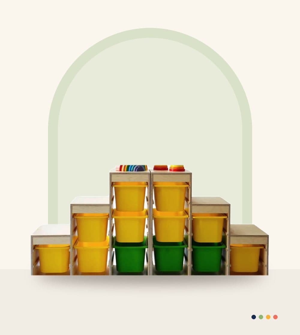 Dolap, Kitaplık ve Organizer — Zigzag Organizer